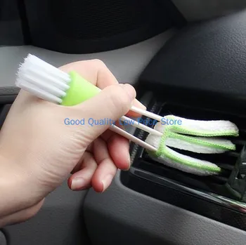 Многофункциональная автомобильная вентиляционная щетка для чистки микрофибры Губка для автоматической очистки автомобиля Аксессуары для штор для ноутбуков