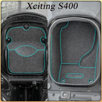 Протектор заднего багажника грузового отсека мотоцикла, накладка для ковша сиденья для аксессуаров kymco xciting s400