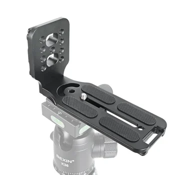 Универсальная камера L кронштейн БыстроразъемнаяLпластина Винт 1/4 дюйма Swiss Vertical Видео Совместимо с Nikon Canon Sony Fuji